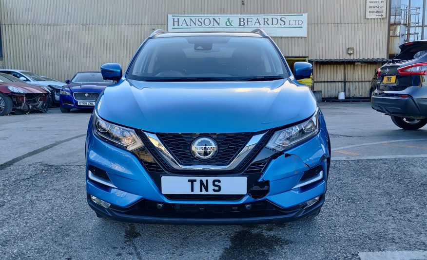 2020 NISSAN QASHQAI N-CONNECTA 1.3i UNRECORDED DAMAGED SALVAGE