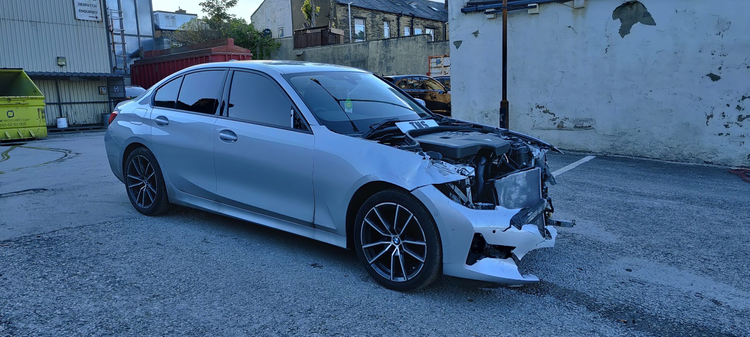 2019 19 BMW 3 SERIES 320i SPORT AUTO UNRECORDED DAMAGED SALVAGE