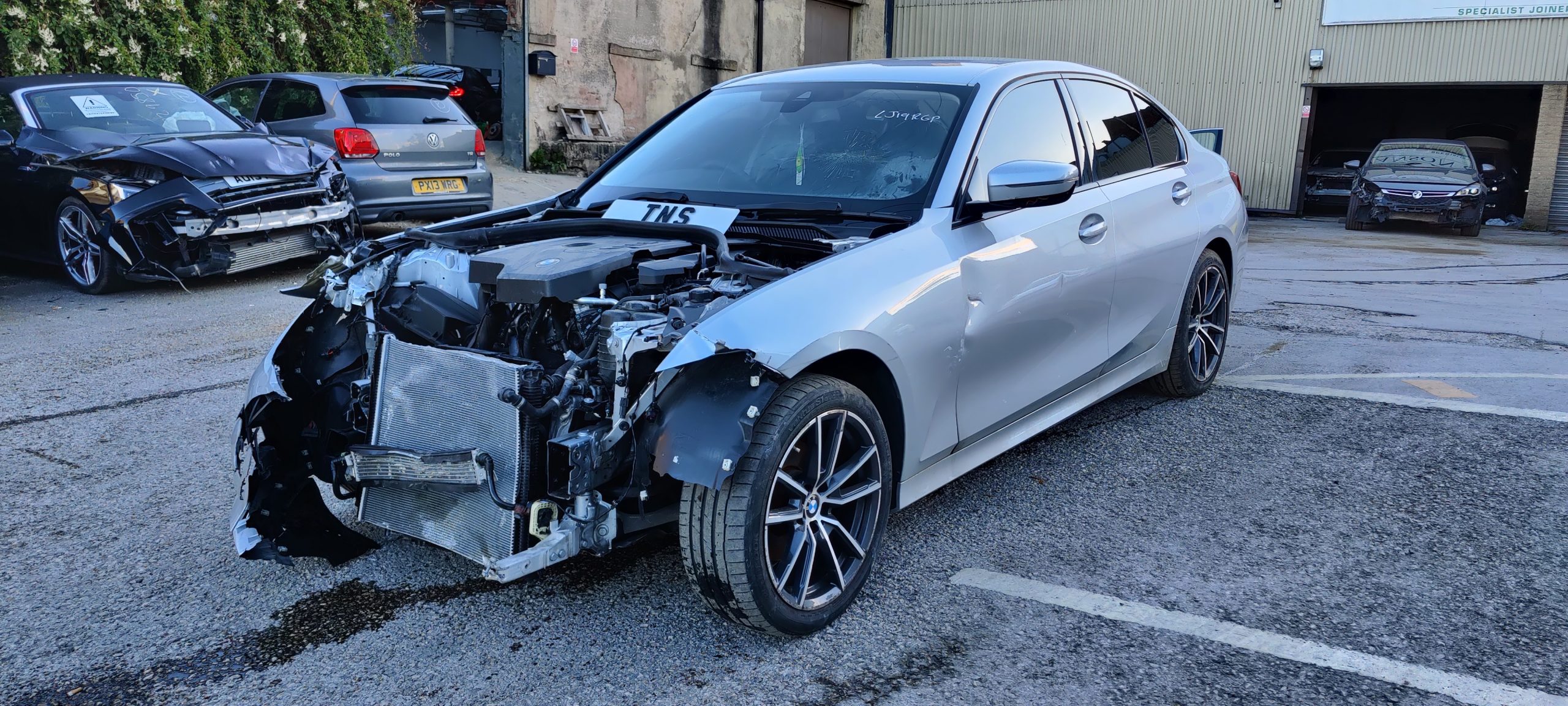 2019 19 BMW 3 SERIES 320i SPORT AUTO UNRECORDED DAMAGED SALVAGE