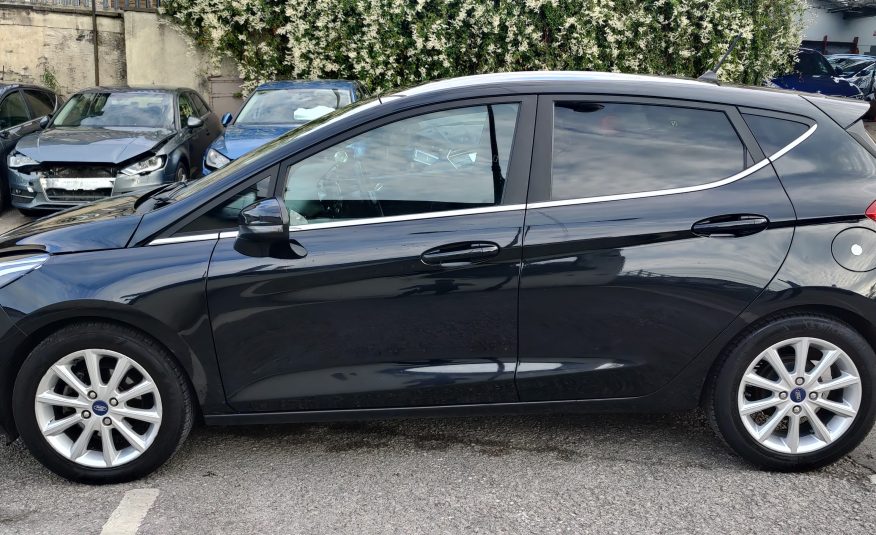 2018 18 FORD FIESTA TITANIUM 1.0L TURBO AUTO UNRECORDED DAMAGED SALVAGE