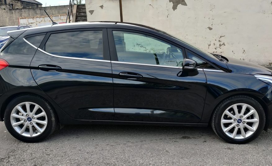 2018 18 FORD FIESTA TITANIUM 1.0L TURBO AUTO UNRECORDED DAMAGED SALVAGE