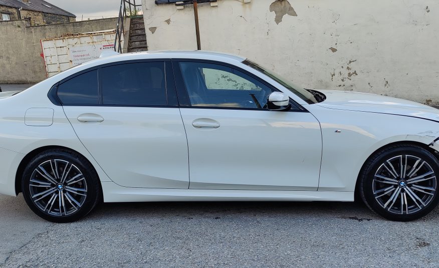 2020 BMW 3 SERIES 320D xDRIVE M SPORT AUTO UNRECORDED DAMAGED SALVAGE