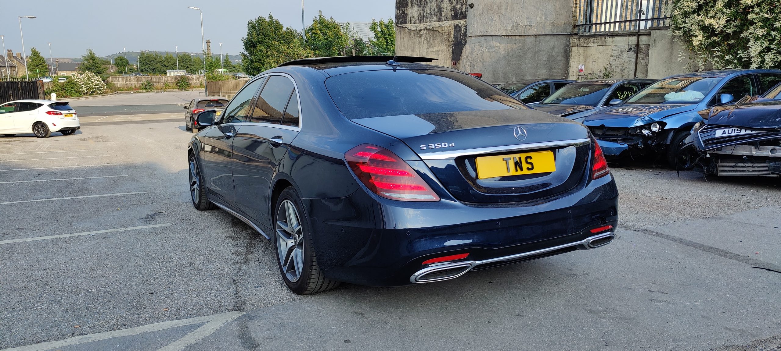 2019 19 MERCEDES-BENZ S CLASS S350D L AMG LINE EXEC UNRECORDED DAMAGED SALVAGE