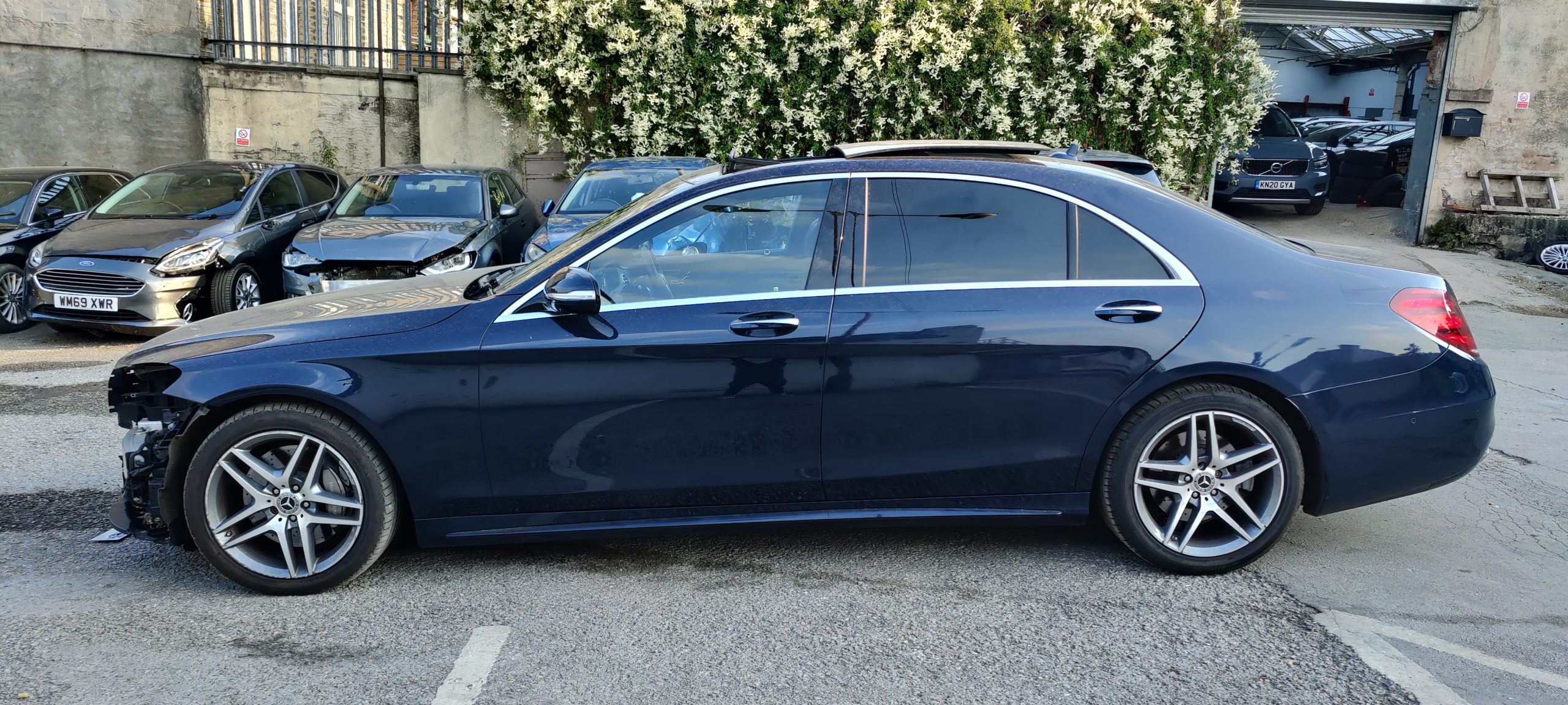 2019 19 MERCEDES-BENZ S CLASS S350D L AMG LINE EXEC UNRECORDED DAMAGED SALVAGE