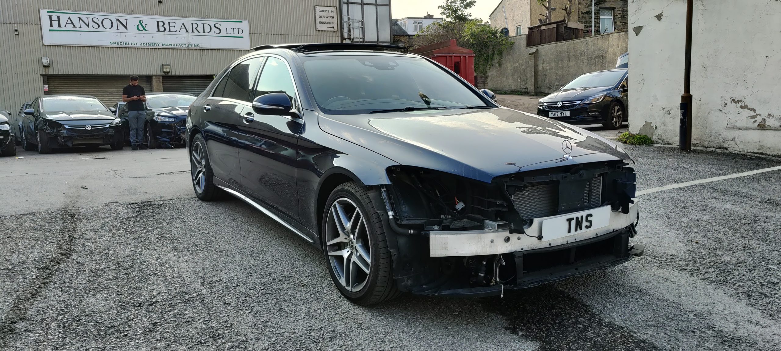 2019 19 MERCEDES-BENZ S CLASS S350D L AMG LINE EXEC UNRECORDED DAMAGED SALVAGE