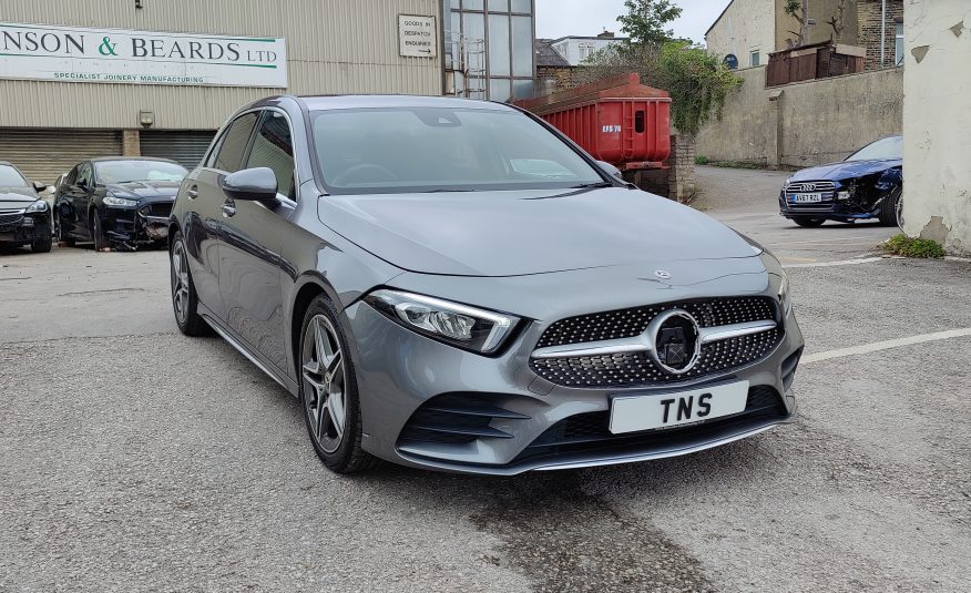 2019 69 MERCEDES-BENZ A CLASS A180 AMG LINE AUTO UNRECORDED DAMAGED SALVAGE