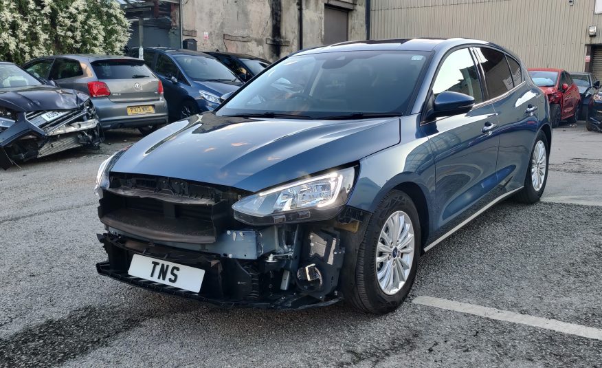 2020 FORD FOCUS TITANIUM 1.0T ECOBOOST UNRECORDED DAMAGED SALVAGE