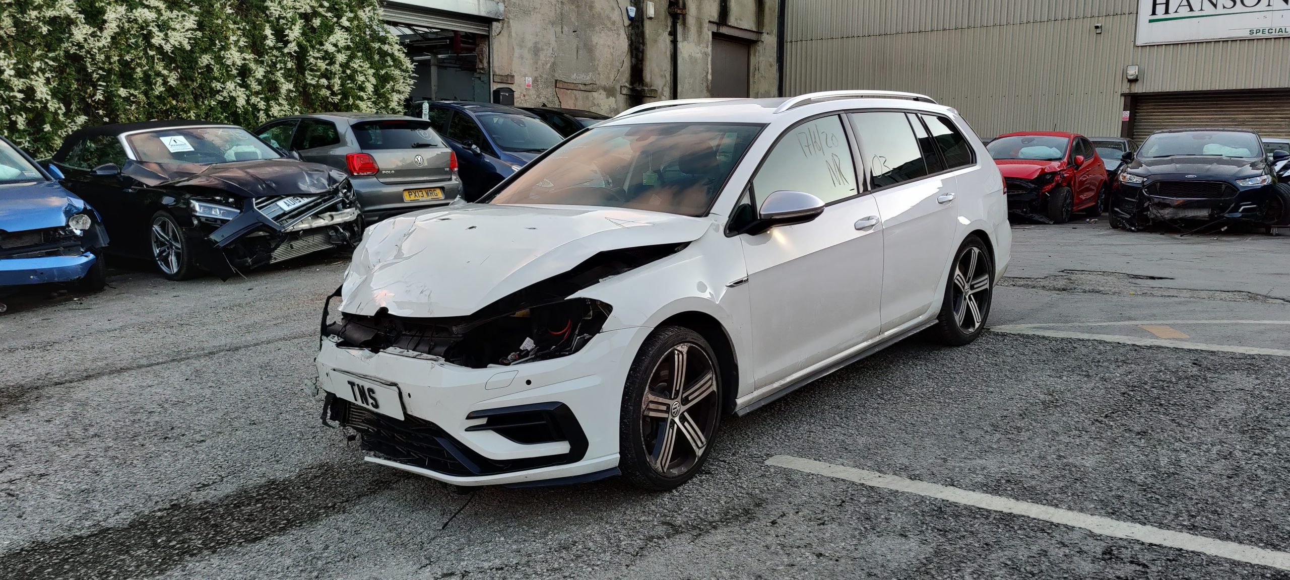 2018 18 VOLKSWAGEN GOLF R 2.0 TSI DSG AUTO UNRECORDED DAMAGED SALVAGE