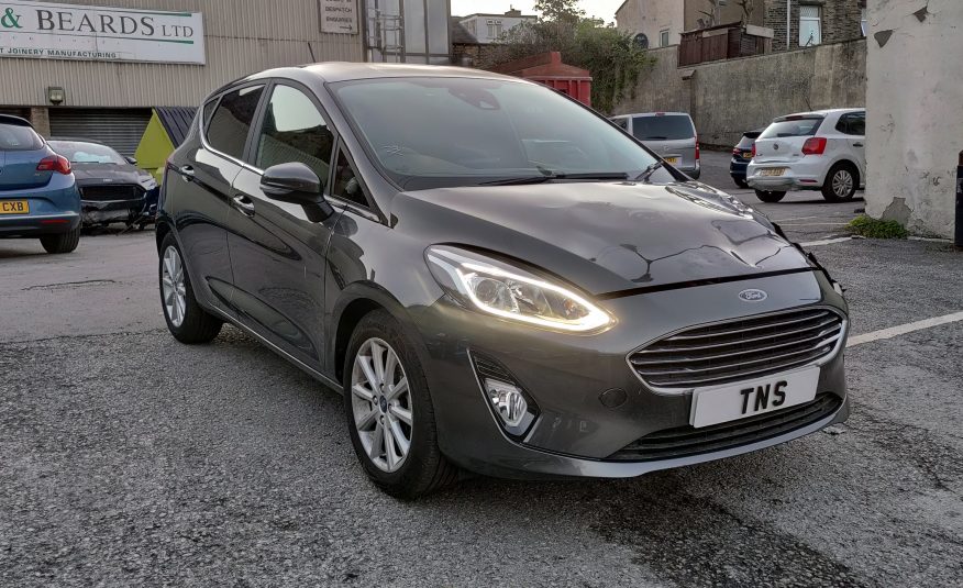 2020 FORD FIESTA TITANIUM 1.0L TURBO CAT S DAMAGED SALVAGE