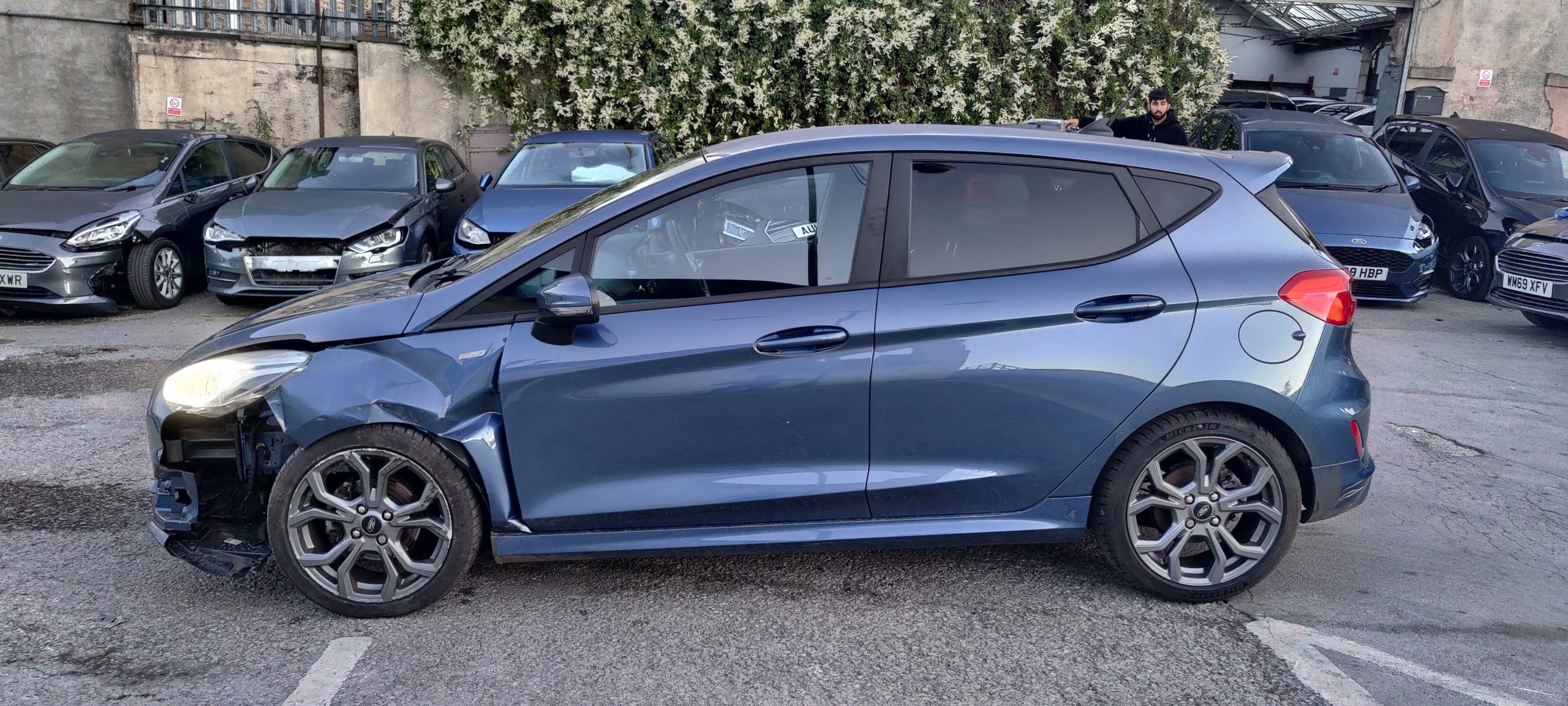 2019 19 FORD FIESTA ST-LINE 1.0 TURBO CAT S DAMAGED SALVAGE