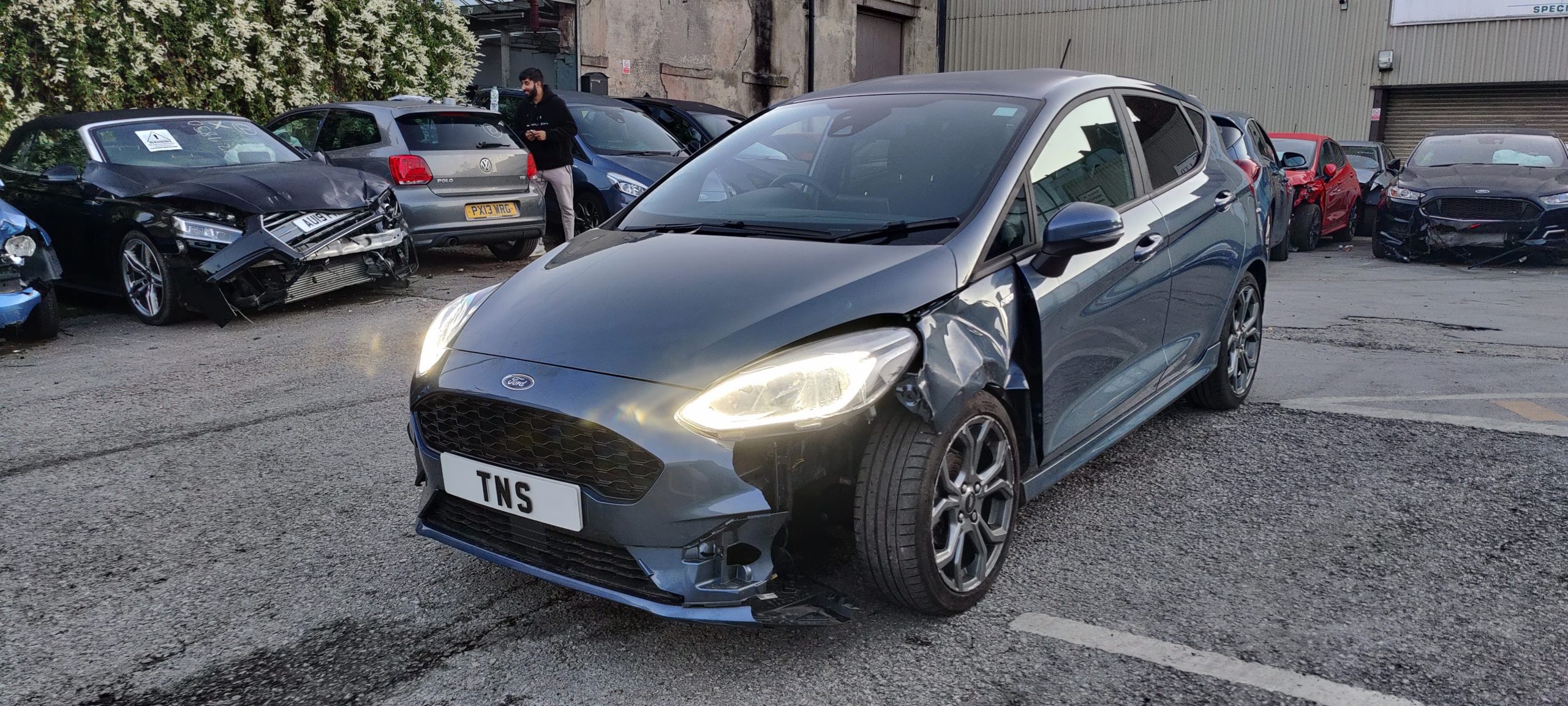 2019 19 FORD FIESTA ST-LINE 1.0 TURBO CAT S DAMAGED SALVAGE