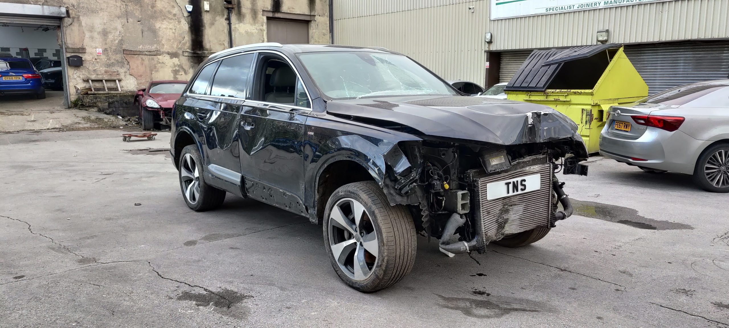 2015 65 AUDI Q7 S LINE 3.0 TDI V6 QUATTRO 7 SEATS UNRECORDED DAMAGED SALVAGE