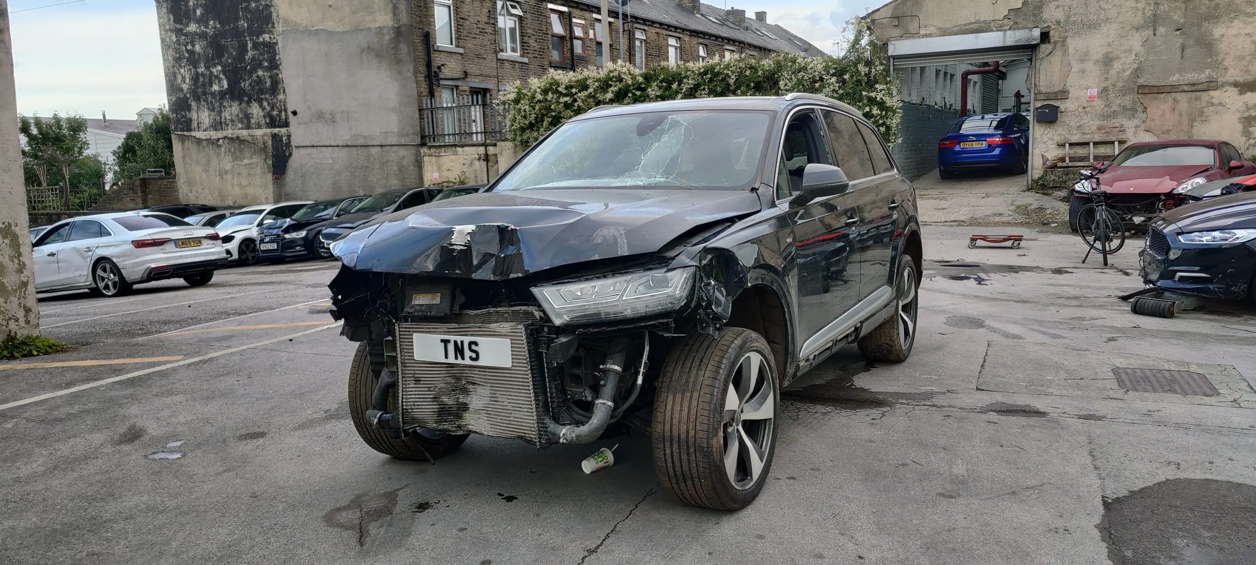 2015 65 AUDI Q7 S LINE 3.0 TDI V6 QUATTRO 7 SEATS UNRECORDED DAMAGED SALVAGE