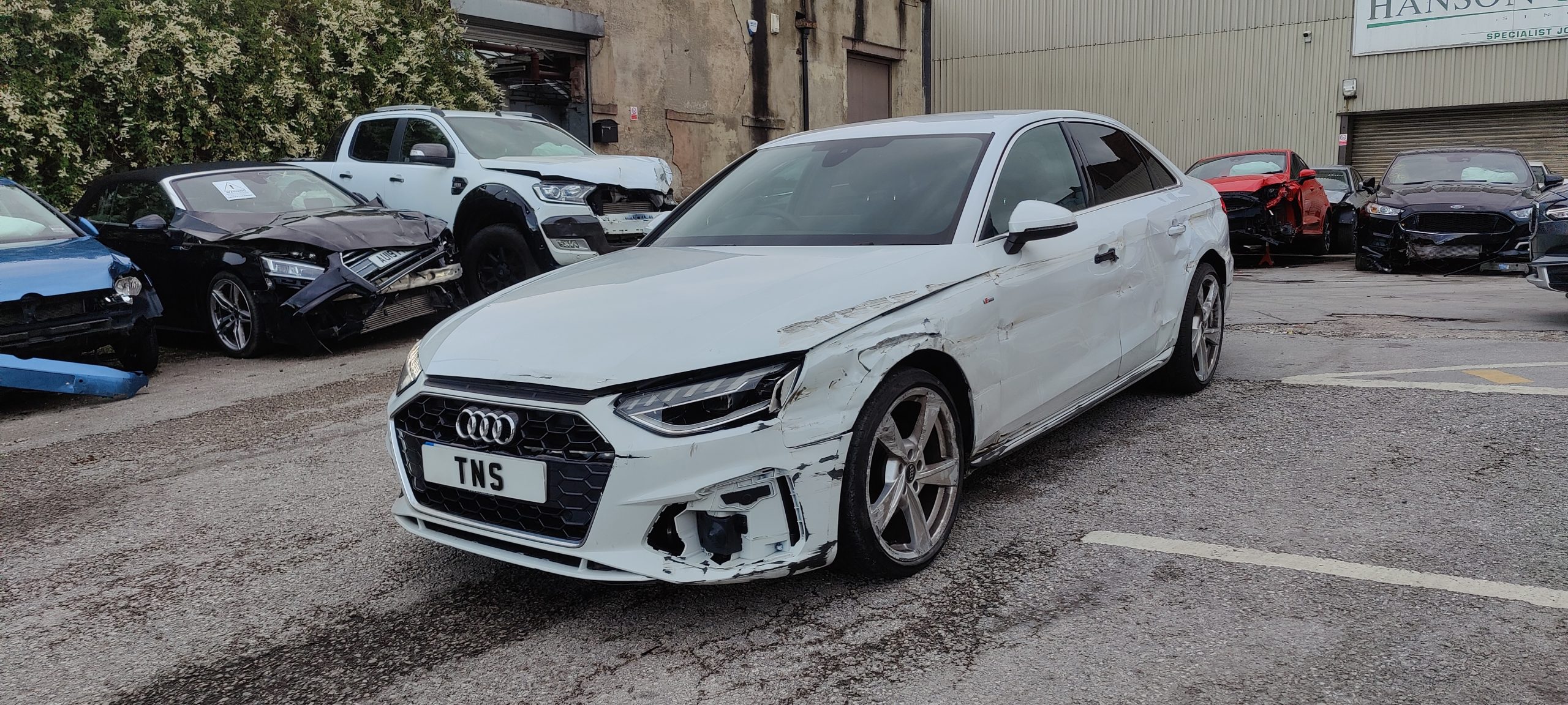 2019 69 AUDI A4 2.0TFSI 35 S LINE S TRONIC AUTO UNRECORDED DAMAGED SALVAGE