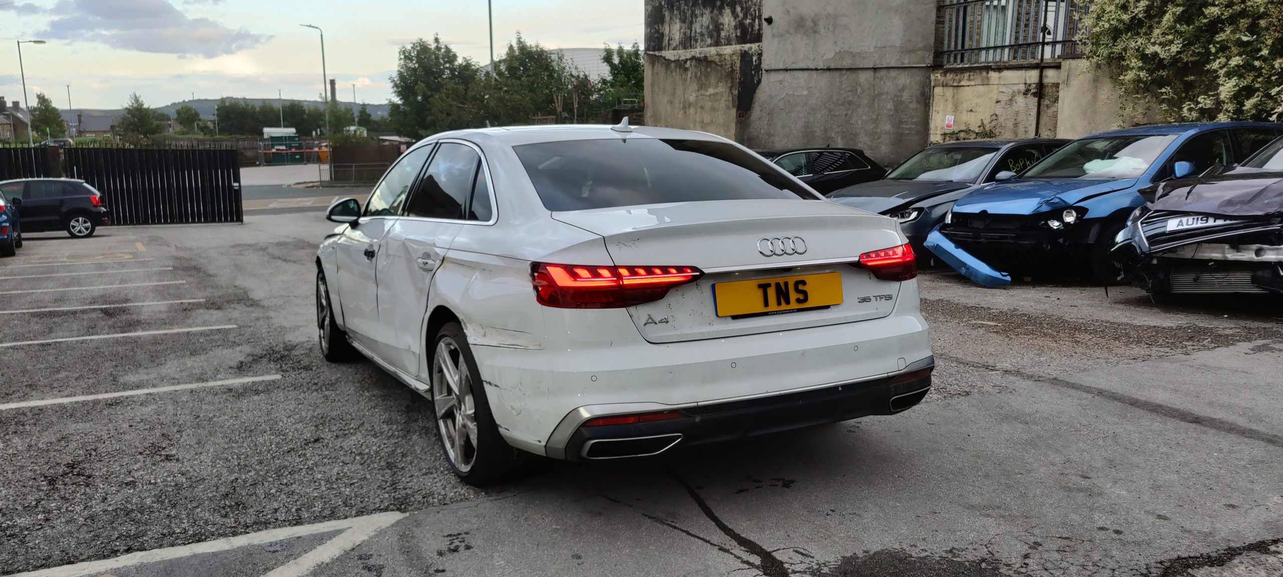 2019 69 AUDI A4 2.0TFSI 35 S LINE S TRONIC AUTO UNRECORDED DAMAGED SALVAGE