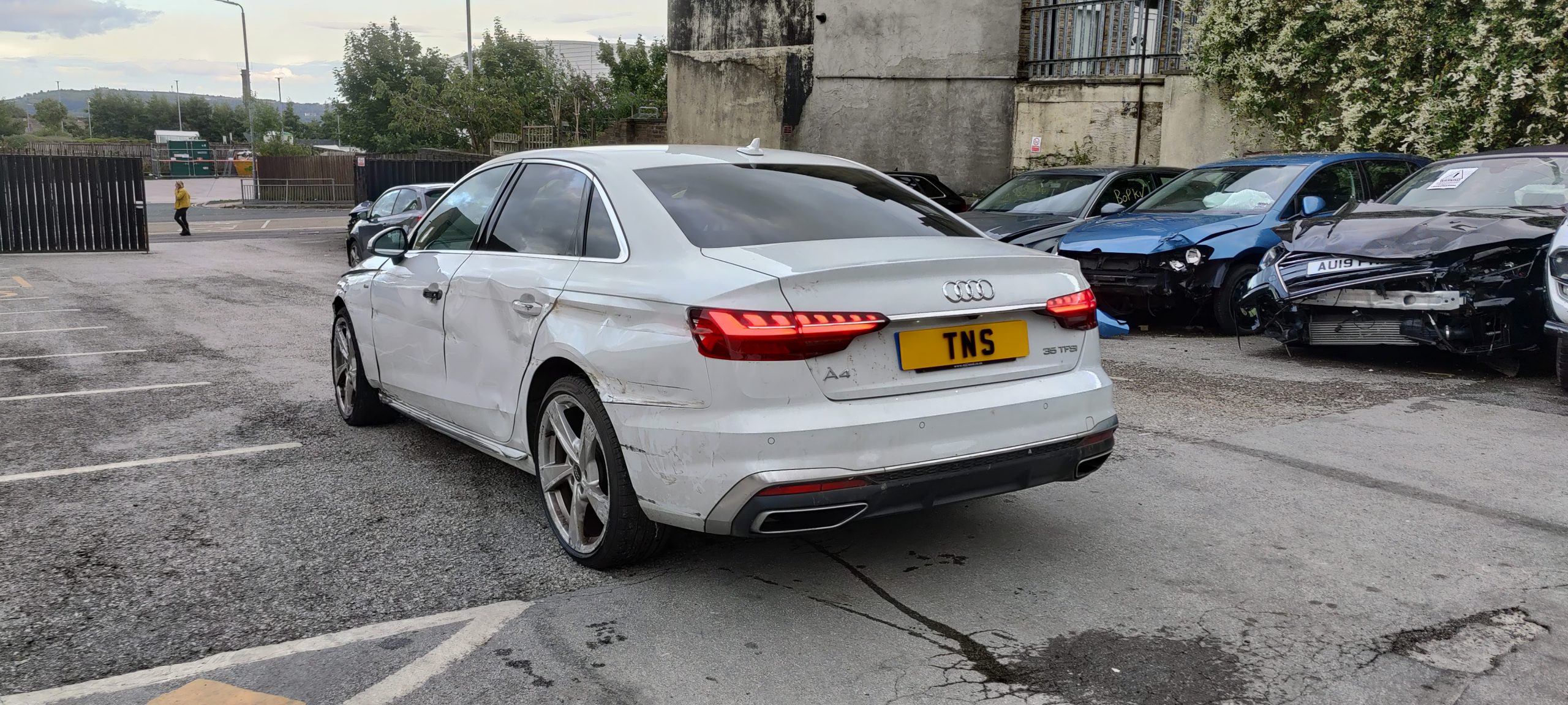 2019 69 AUDI A4 2.0TFSI 35 S LINE S TRONIC AUTO UNRECORDED DAMAGED SALVAGE