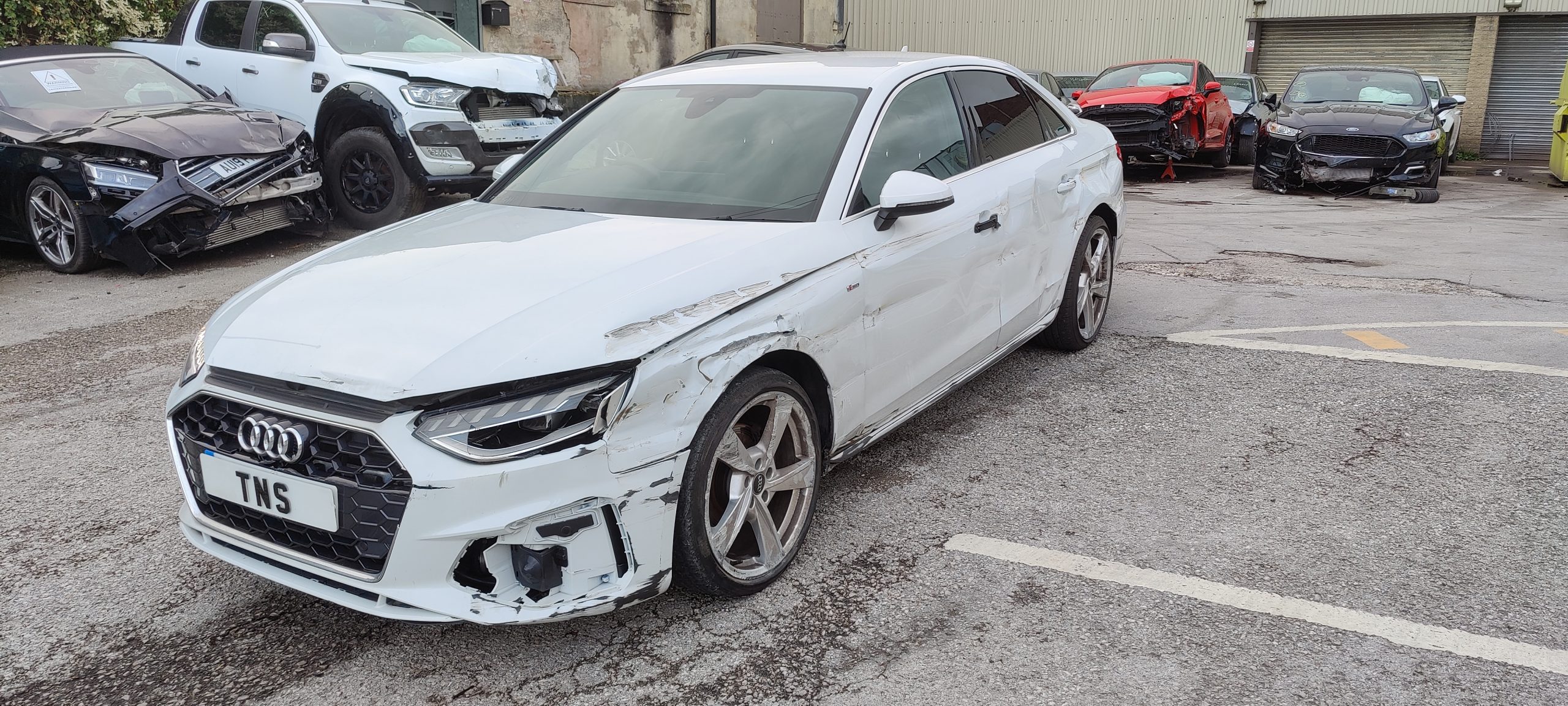 2019 69 AUDI A4 2.0TFSI 35 S LINE S TRONIC AUTO UNRECORDED DAMAGED SALVAGE