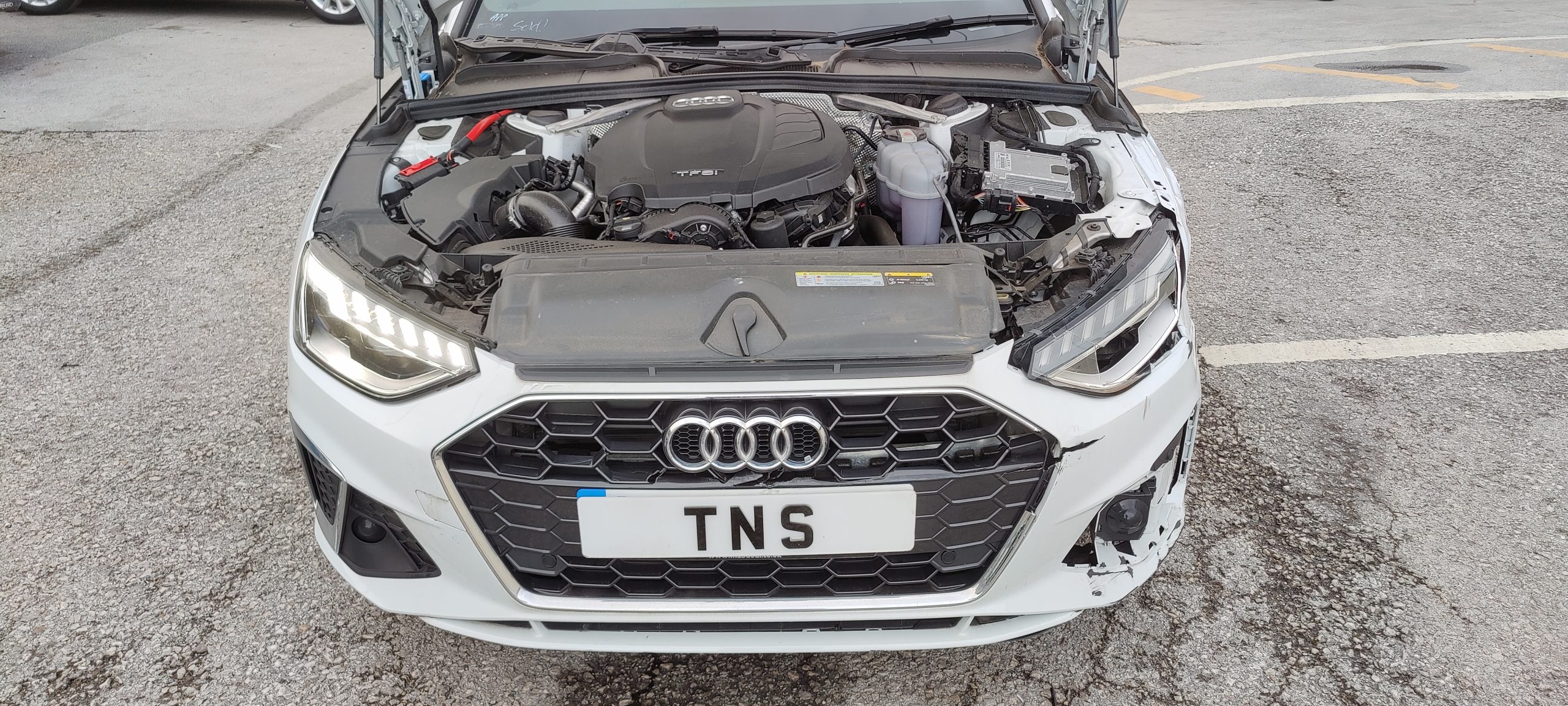 2019 69 AUDI A4 2.0TFSI 35 S LINE S TRONIC AUTO UNRECORDED DAMAGED SALVAGE