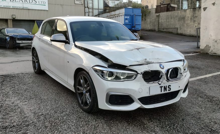 2015 65 BMW 1 SERIES M135i 3.0 UNRECORDED DAMAGED SALVAGE