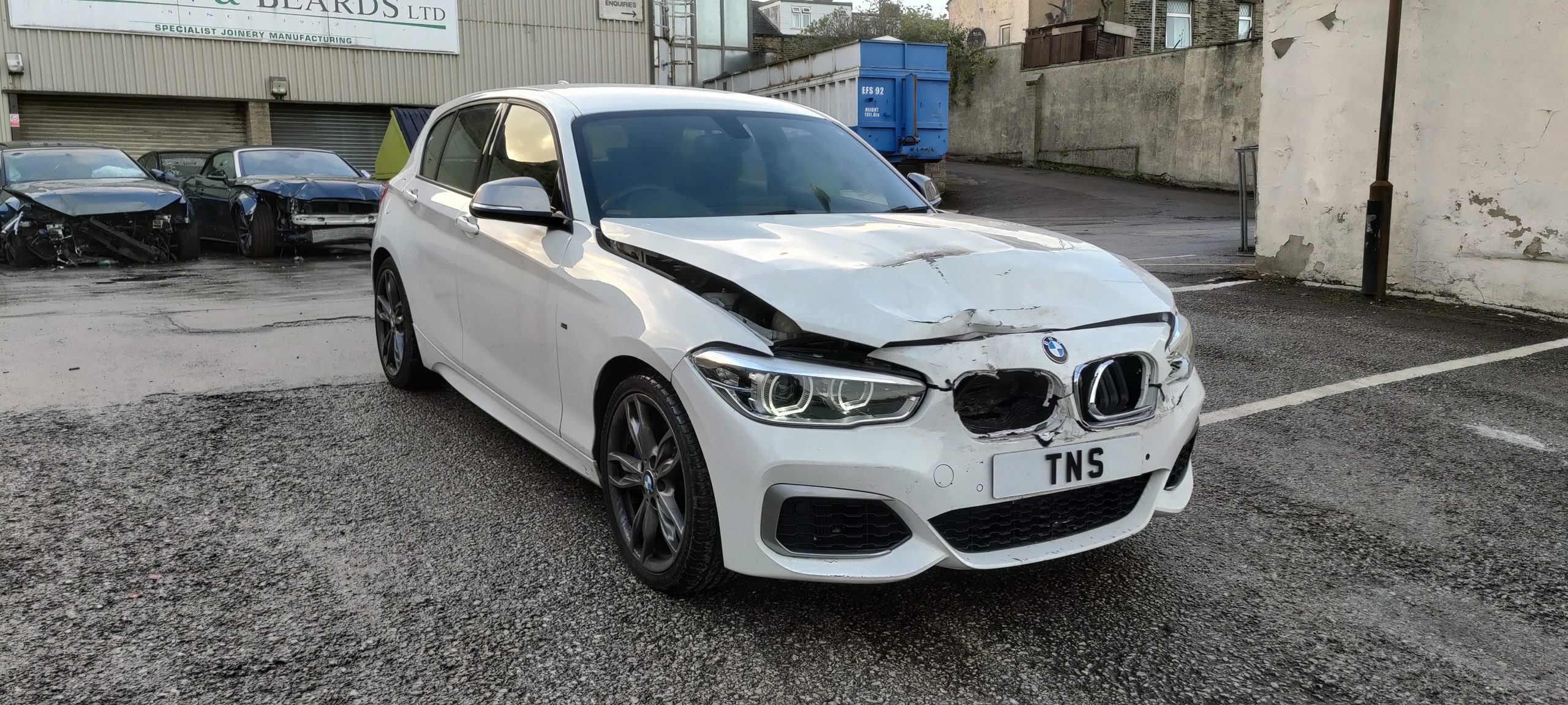 2015 65 BMW 1 SERIES M135i 3.0 UNRECORDED DAMAGED SALVAGE