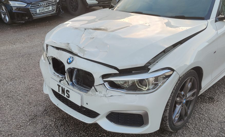 2015 65 BMW 1 SERIES M135i 3.0 UNRECORDED DAMAGED SALVAGE