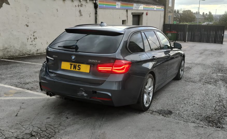 2018 BMW 3 SERIES 320D M SPORT TOURING AUTO XDRIVE UNRECORDED DAMAGED SALVAGE