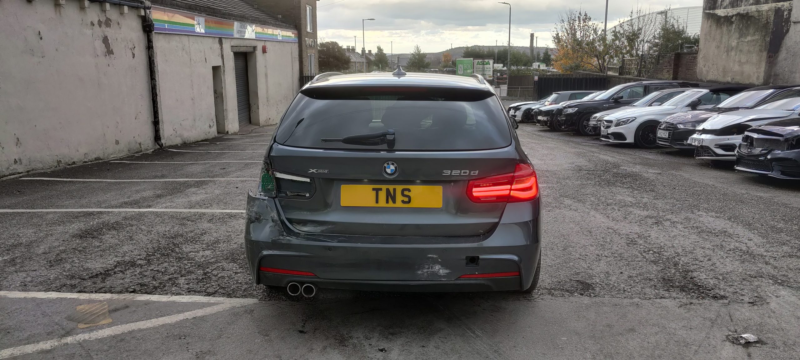 2018 BMW 3 SERIES 320D M SPORT TOURING AUTO XDRIVE UNRECORDED DAMAGED SALVAGE