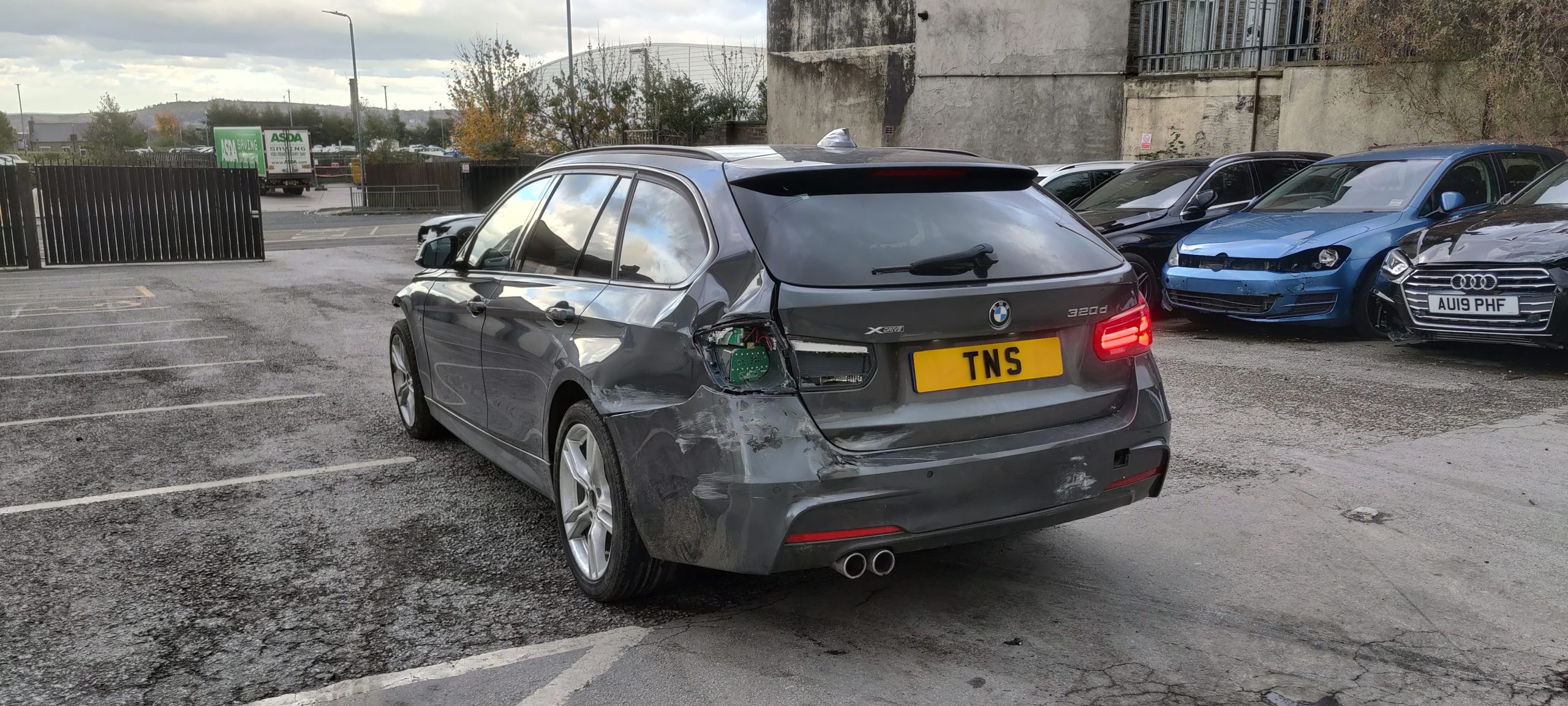 2018 BMW 3 SERIES 320D M SPORT TOURING AUTO XDRIVE UNRECORDED DAMAGED SALVAGE