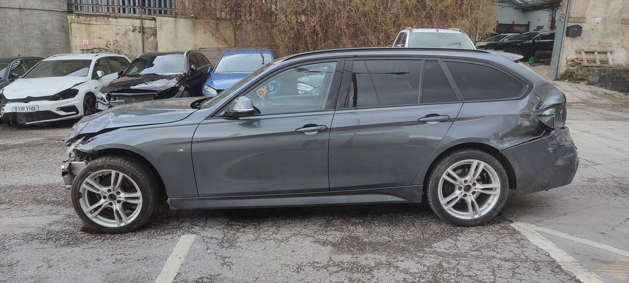 2018 BMW 3 SERIES 320D M SPORT TOURING AUTO XDRIVE UNRECORDED DAMAGED SALVAGE