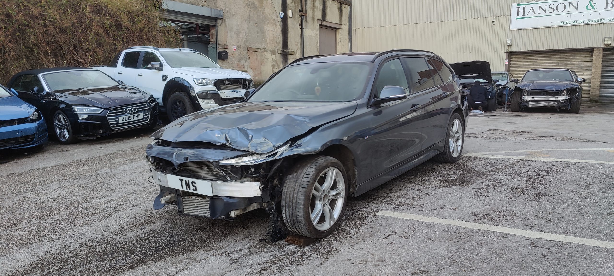 2018 BMW 3 SERIES 320D M SPORT TOURING AUTO XDRIVE UNRECORDED DAMAGED SALVAGE