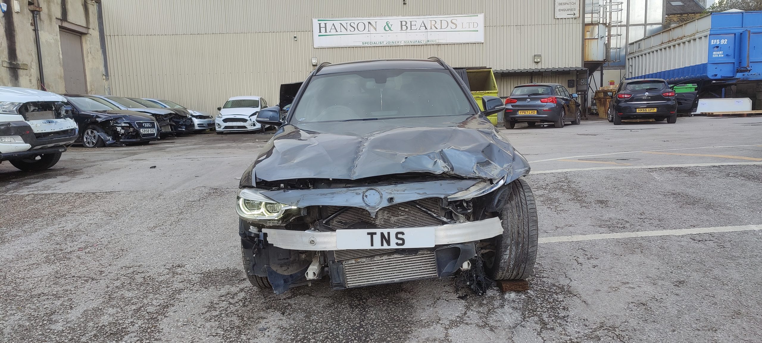 2018 BMW 3 SERIES 320D M SPORT TOURING AUTO XDRIVE UNRECORDED DAMAGED SALVAGE