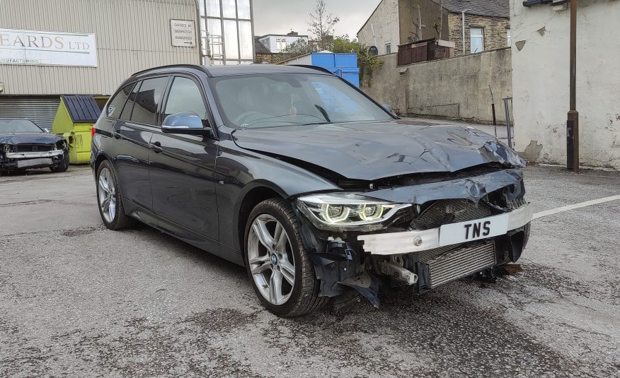 2018 BMW 3 SERIES 320D M SPORT TOURING AUTO XDRIVE UNRECORDED DAMAGED SALVAGE