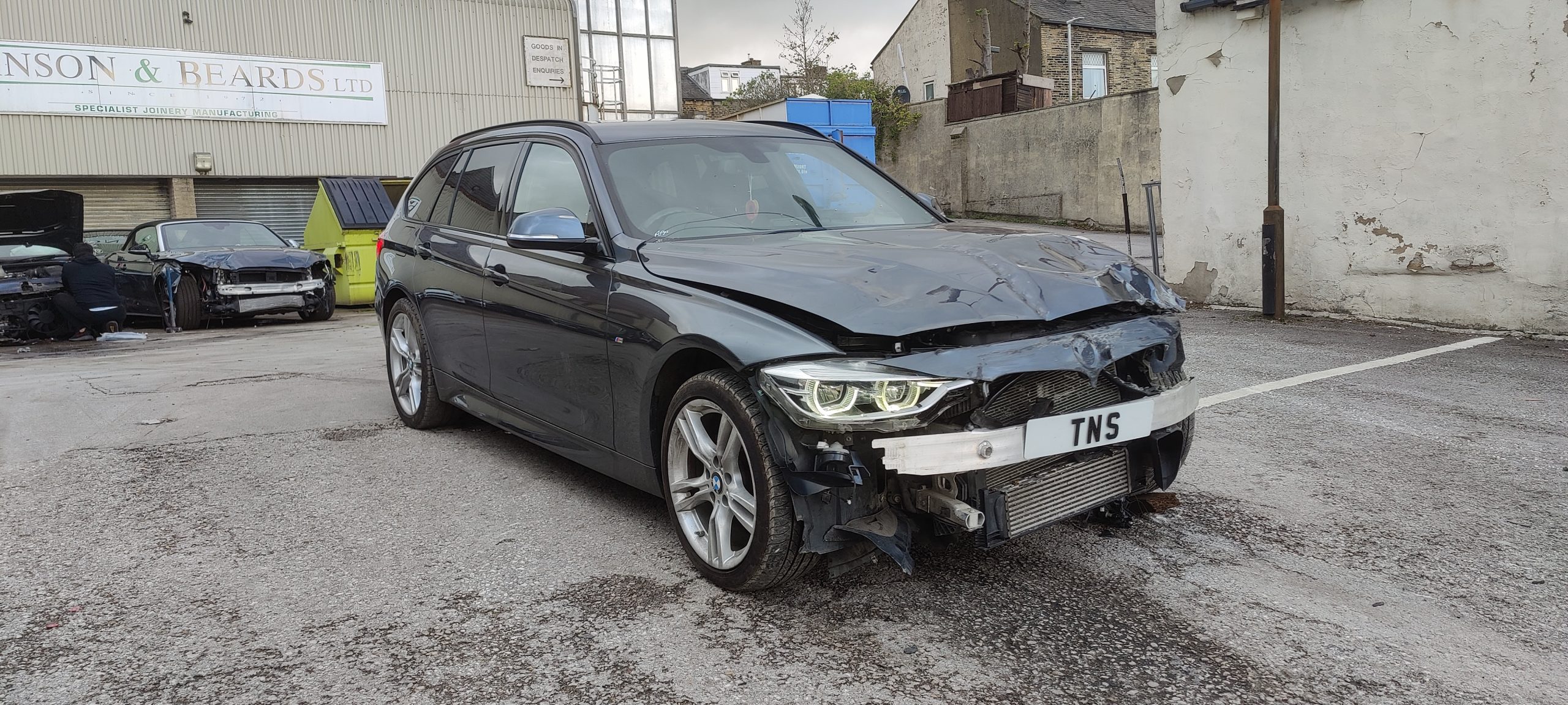 2018 BMW 3 SERIES 320D M SPORT TOURING AUTO XDRIVE UNRECORDED DAMAGED SALVAGE