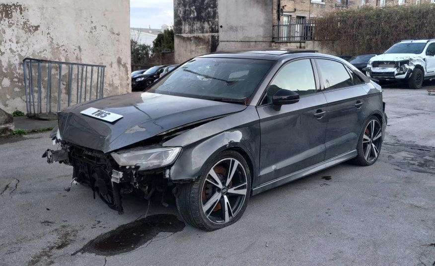 2018 AUDI RS3 2.5 TFSI AUTO QUATTRO UNRECORDED DAMAGED SALVAGE