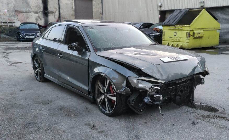 2018 AUDI RS3 2.5 TFSI AUTO QUATTRO UNRECORDED DAMAGED SALVAGE