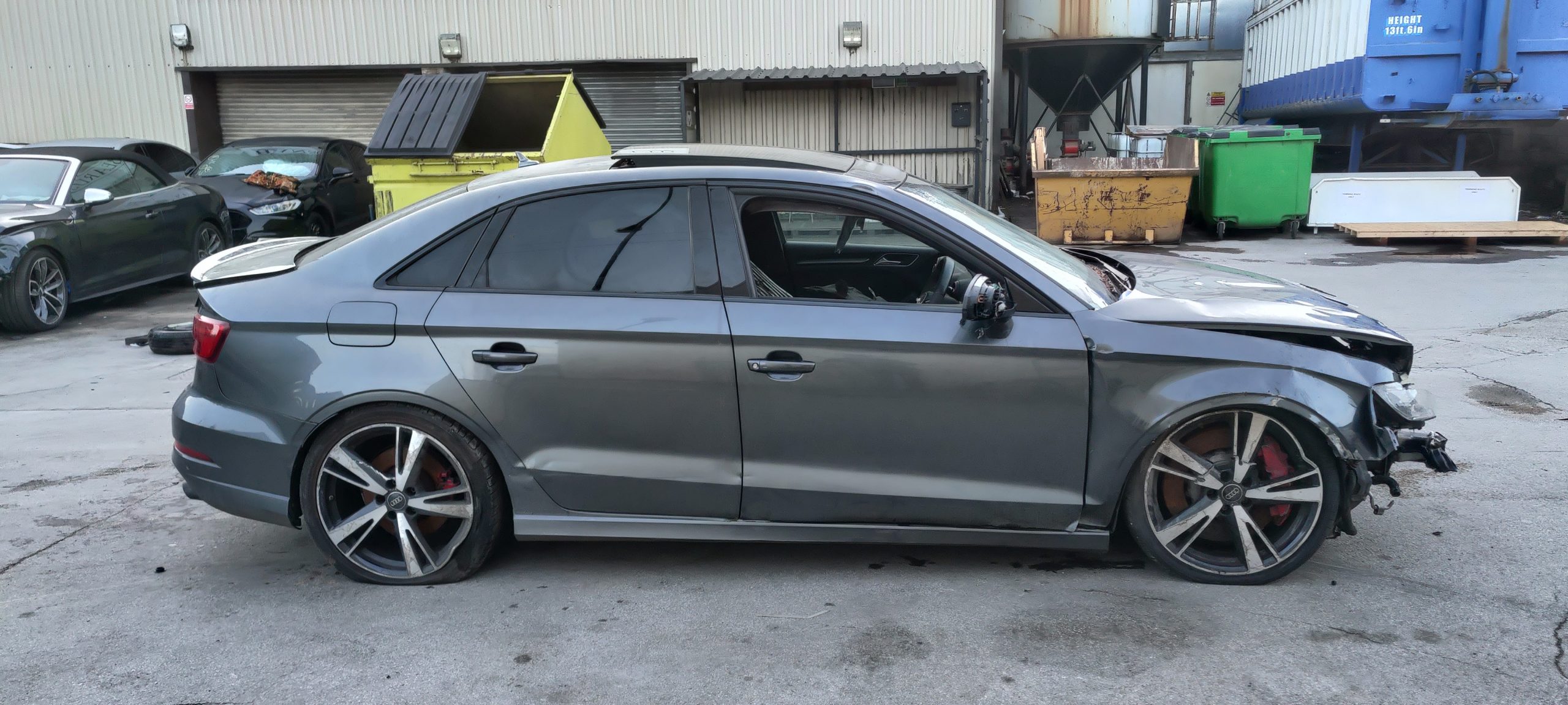 2018 AUDI RS3 2.5 TFSI AUTO QUATTRO UNRECORDED DAMAGED SALVAGE
