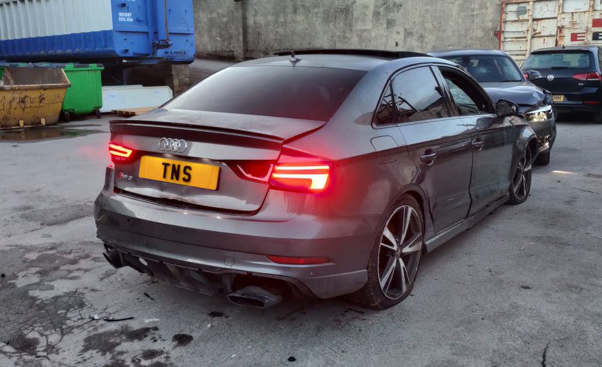 2018 AUDI RS3 2.5 TFSI AUTO QUATTRO UNRECORDED DAMAGED SALVAGE