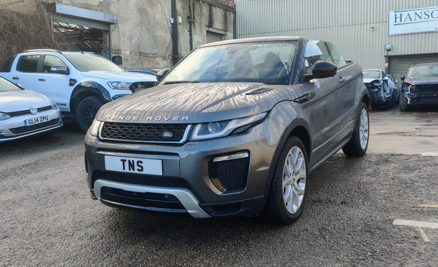 2018 RANGE ROVER EVOQUE SD4 HSE DYNANIC LUX 2.0 AUTO UNRECORDED DAMAGED SALVAGE