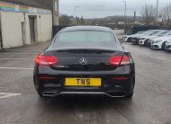 2018 68 MERCEDES C220D AMG LINE COUPE 9G TRONIC+ AUTO UNRECORDED DAMAGED SALVAGE