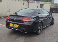 2018 68 MERCEDES C220D AMG LINE COUPE 9G TRONIC+ AUTO UNRECORDED DAMAGED SALVAGE