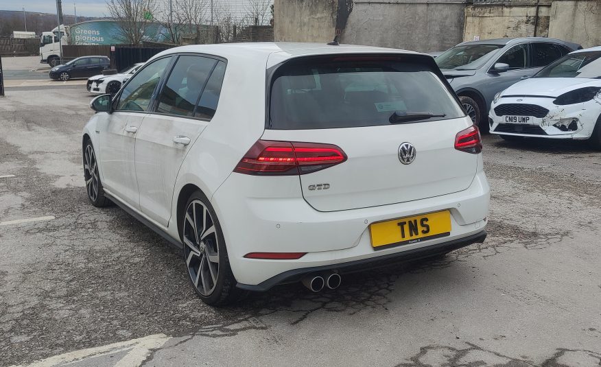 2019 19 VOLKSWAGEN GOLF GTD 2.0 TDI DSG AUTO UNRECORDED DAMAGED SALVAGE