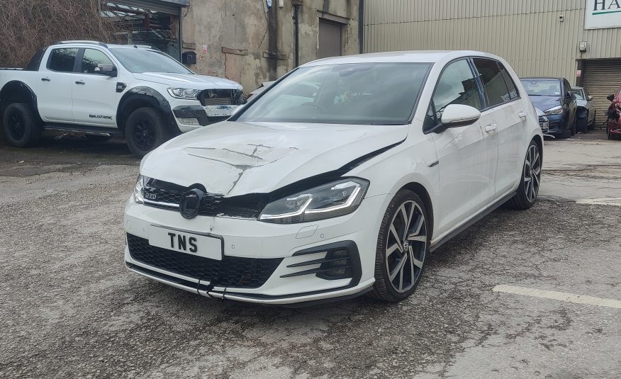 2019 19 VOLKSWAGEN GOLF GTD 2.0 TDI DSG AUTO UNRECORDED DAMAGED SALVAGE