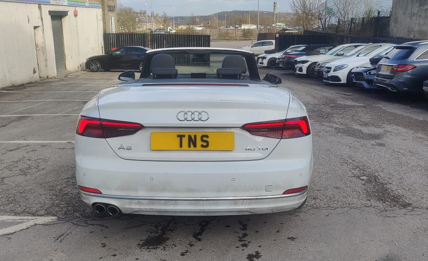 2020 20 AUDI A5 SPORT 40 TDI AUTO CONVERTIBLE UNRECORDED DAMAGED SALVAGE