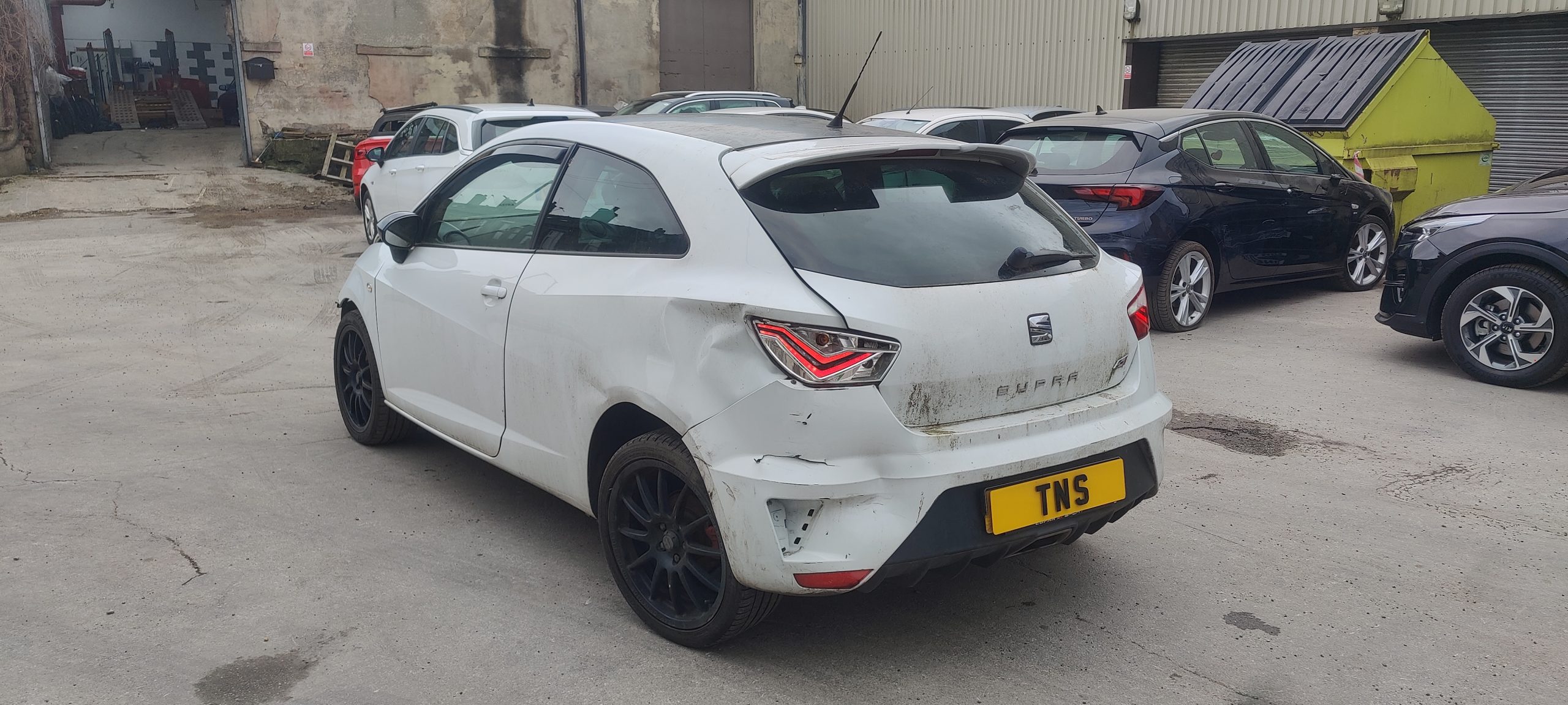 2015 15 SEAT IBIZA CUPRA 1.4 TSI SPORTCOUPE AUTO DSG UNRECORDED DAMAGED SALVAGE