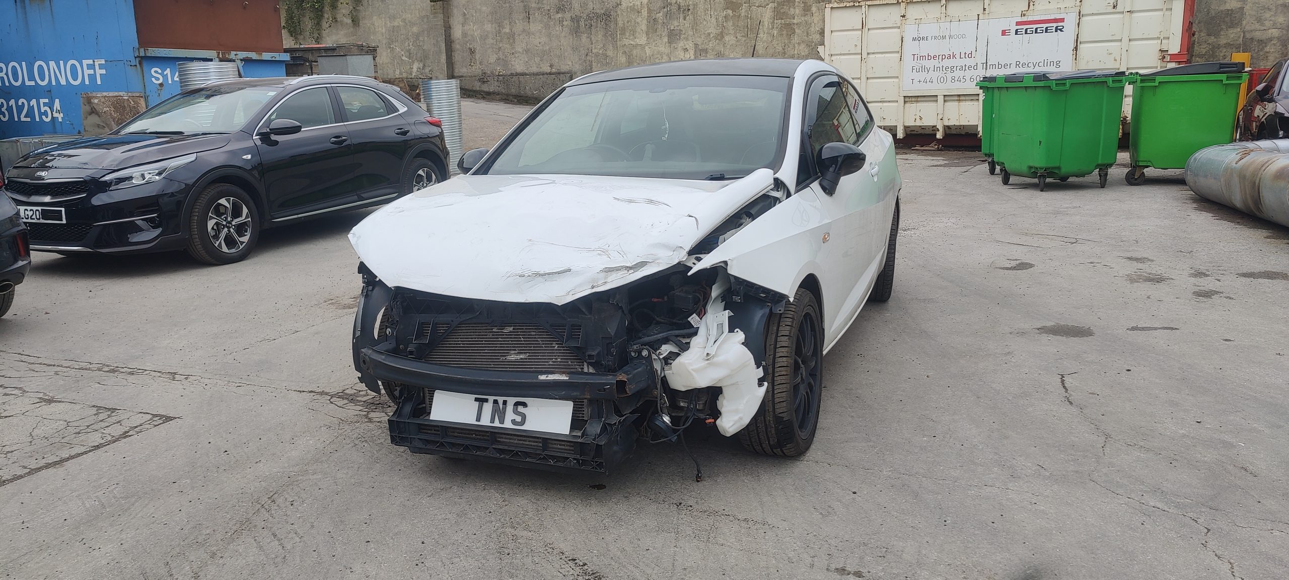 2015 15 SEAT IBIZA CUPRA 1.4 TSI SPORTCOUPE AUTO DSG UNRECORDED DAMAGED SALVAGE