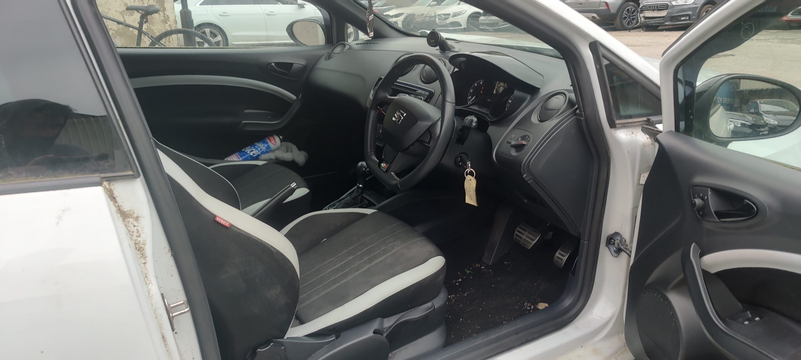 2015 15 SEAT IBIZA CUPRA 1.4 TSI SPORTCOUPE AUTO DSG UNRECORDED DAMAGED SALVAGE