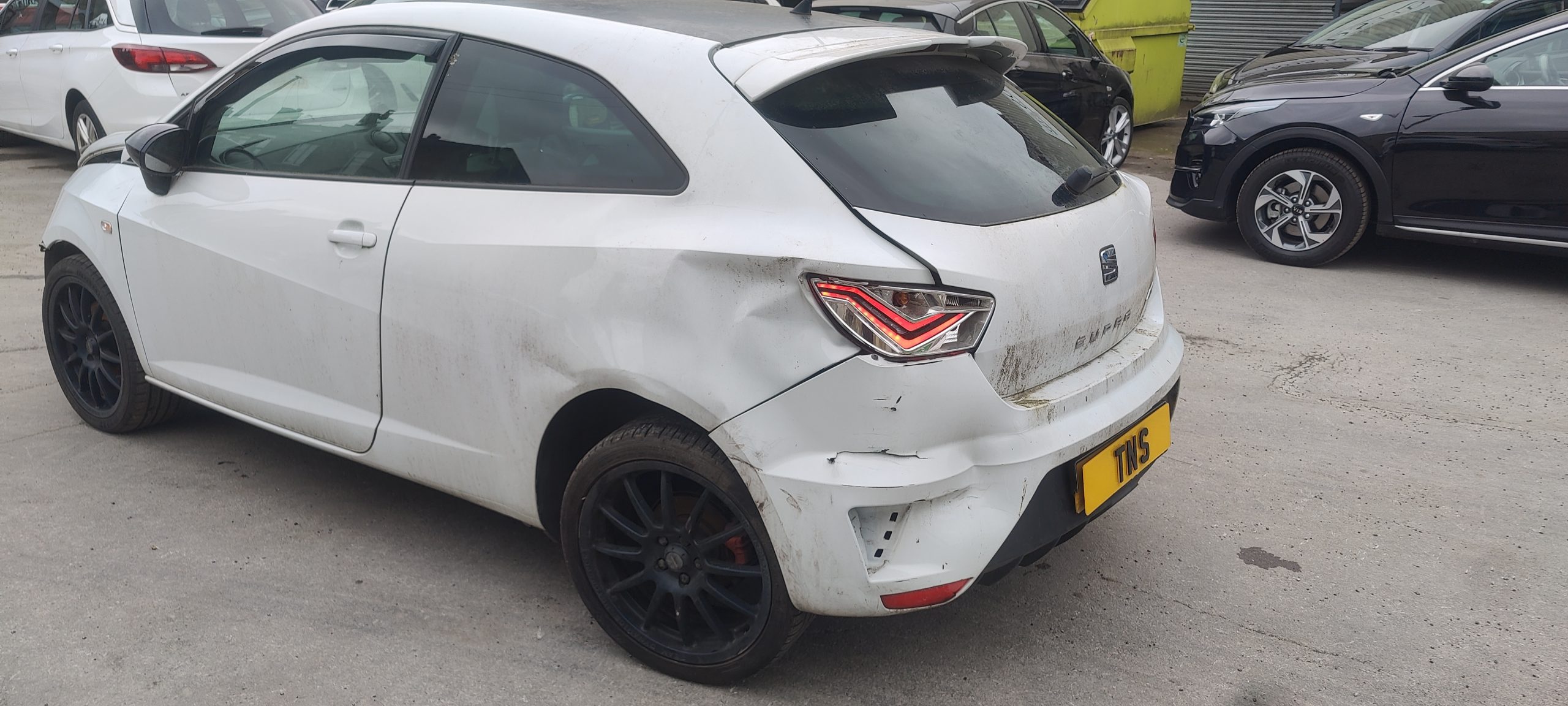 2015 15 SEAT IBIZA CUPRA 1.4 TSI SPORTCOUPE AUTO DSG UNRECORDED DAMAGED SALVAGE