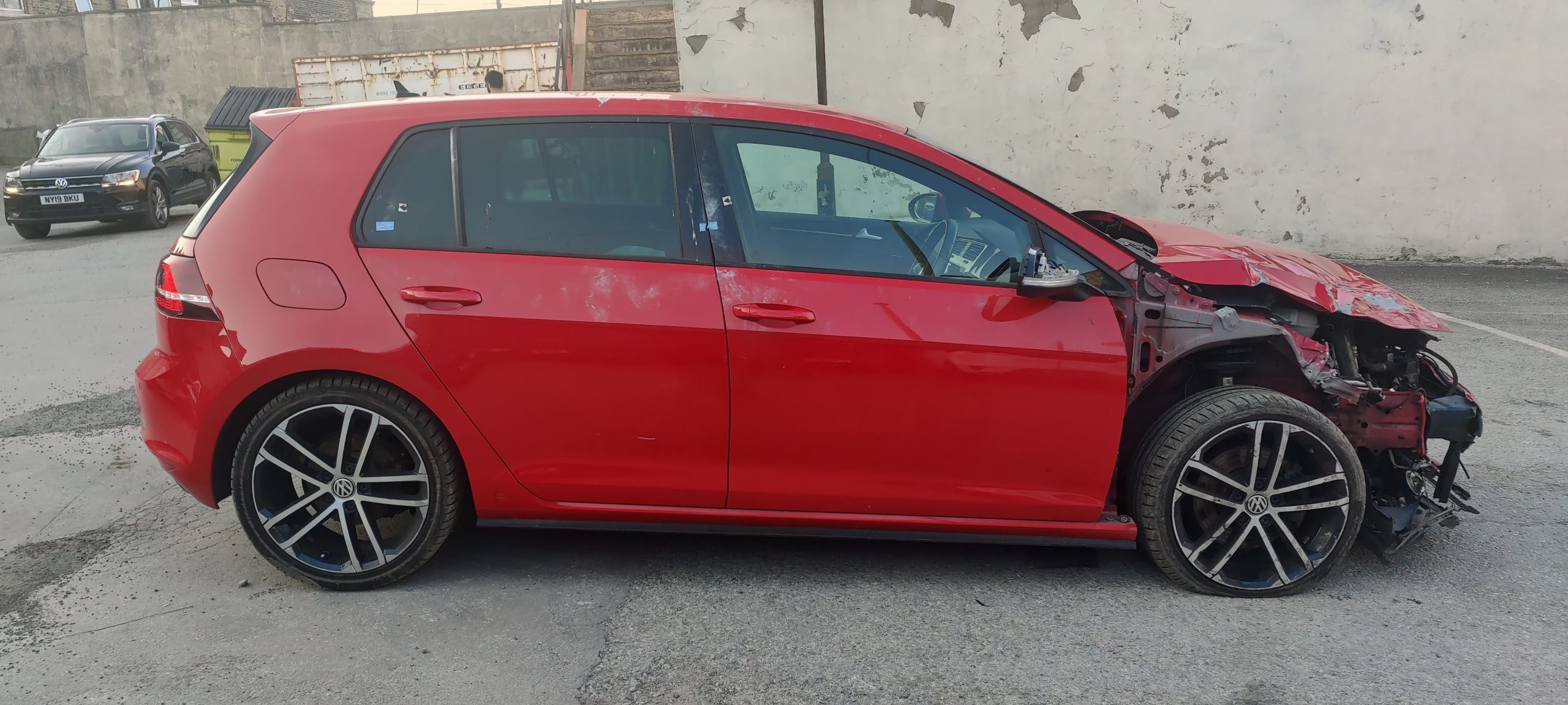 2015 65 VOLKSWAGEN GOLF GTD 2.0 TDI BLUEMOTION TECH UNRECORDED DAMAGED SALVAGE