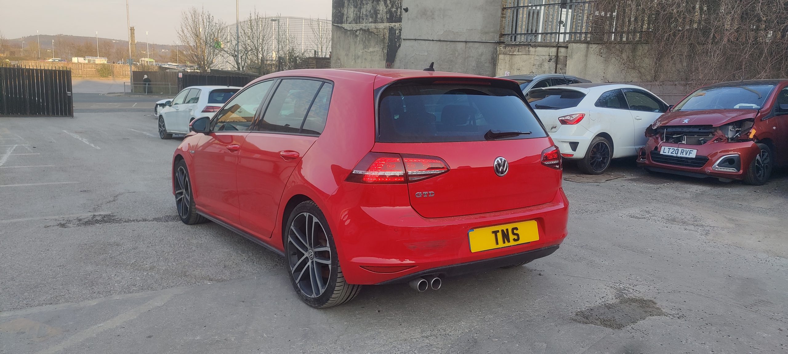2015 65 VOLKSWAGEN GOLF GTD 2.0 TDI BLUEMOTION TECH UNRECORDED DAMAGED SALVAGE