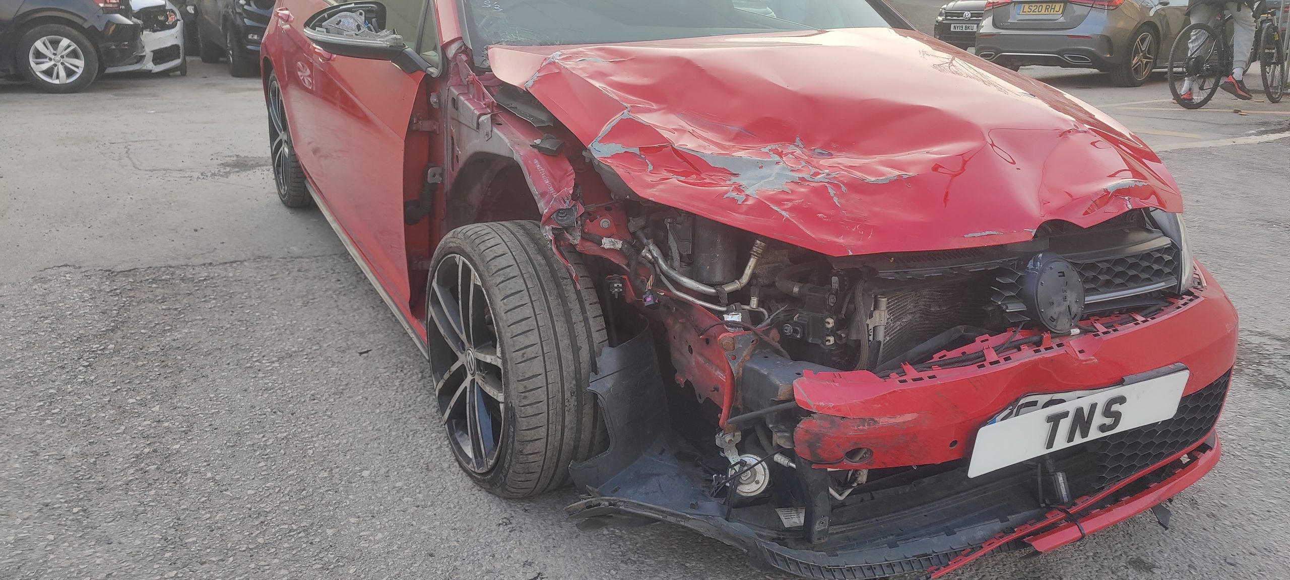 2015 65 VOLKSWAGEN GOLF GTD 2.0 TDI BLUEMOTION TECH UNRECORDED DAMAGED SALVAGE